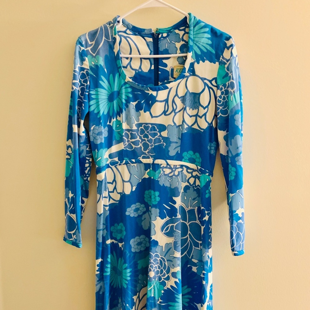 1970s maxi dress